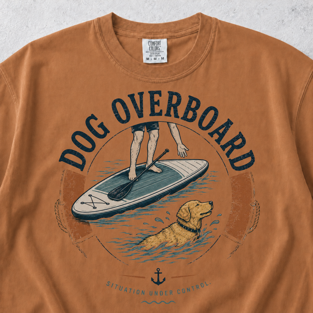 Dog Overboard T-shirt
