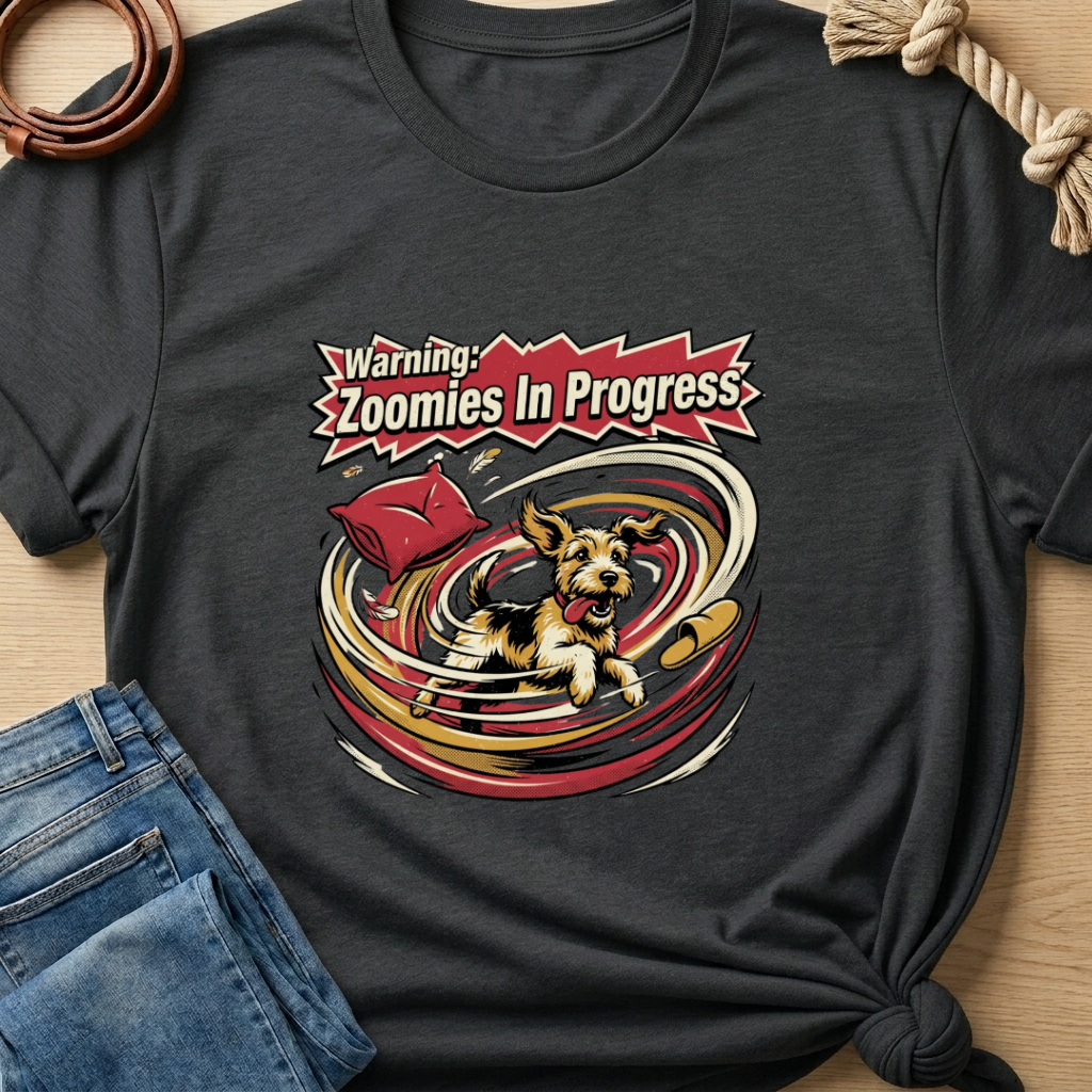 Warning Zoomies T-shirt