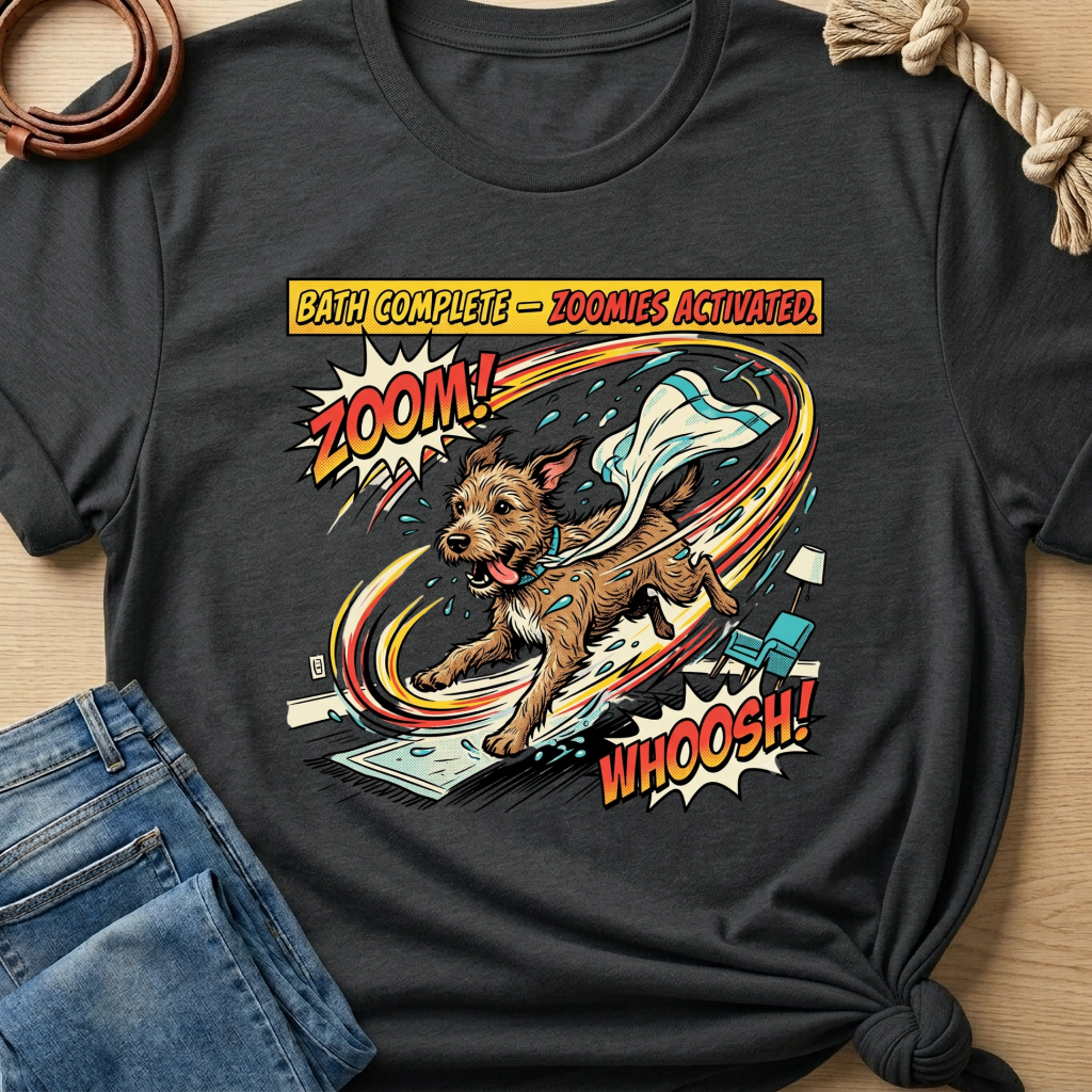 Post Bath Zoomies T-shirt