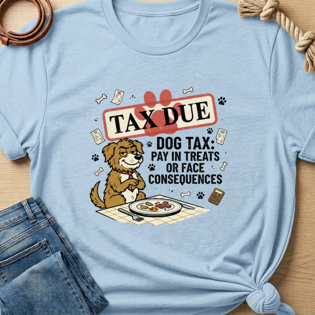 Tax due T-shirt