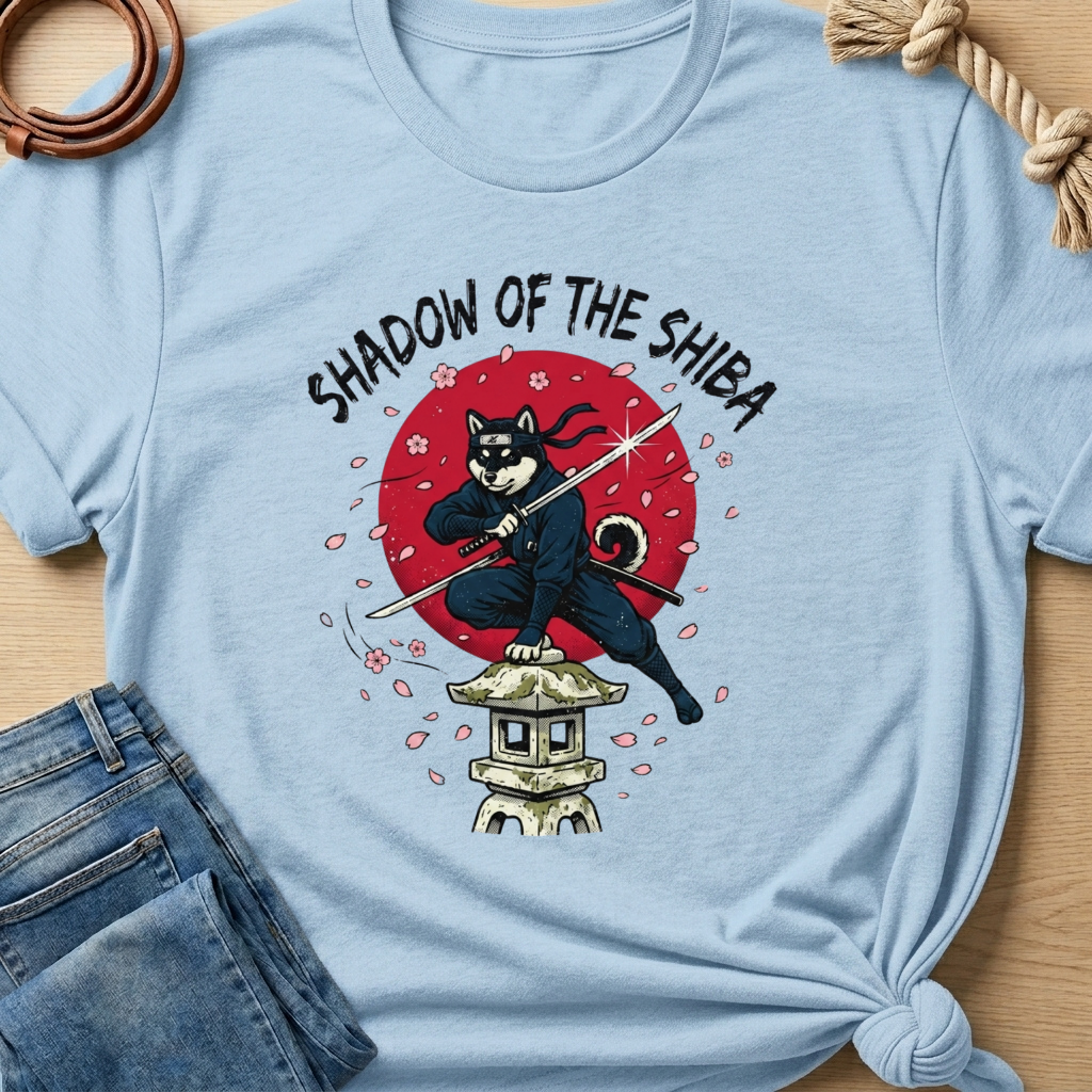 Shadow of the Shiba T-shirt