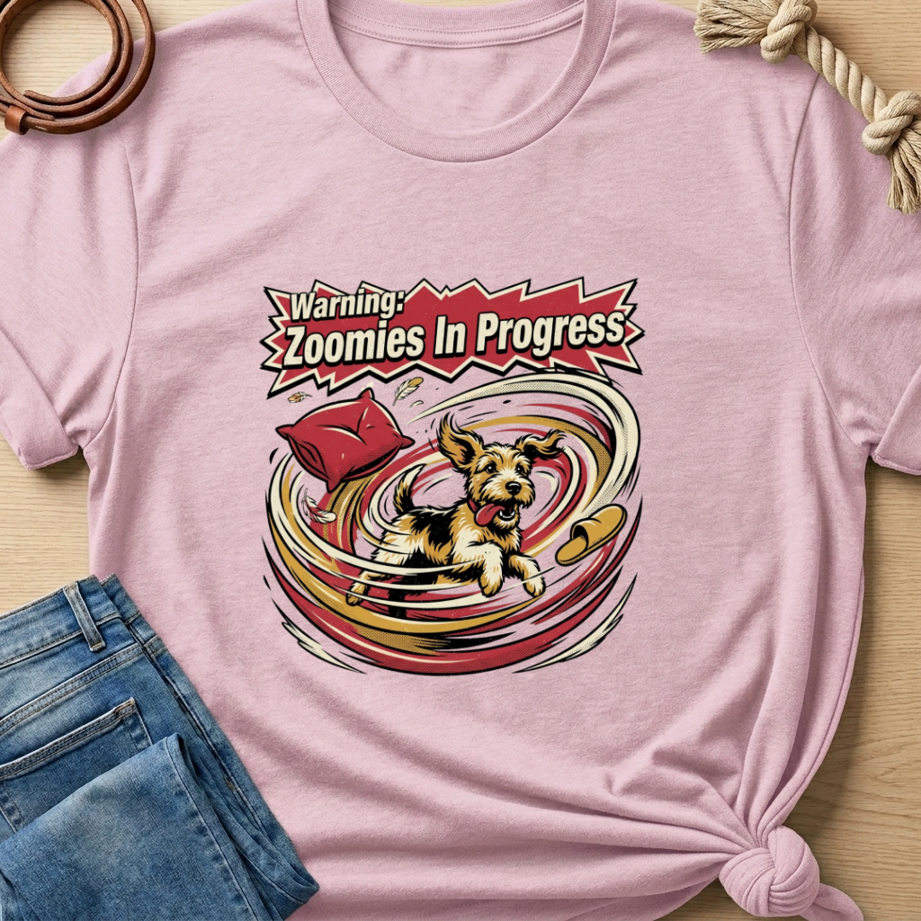 Warning Zoomies T-shirt