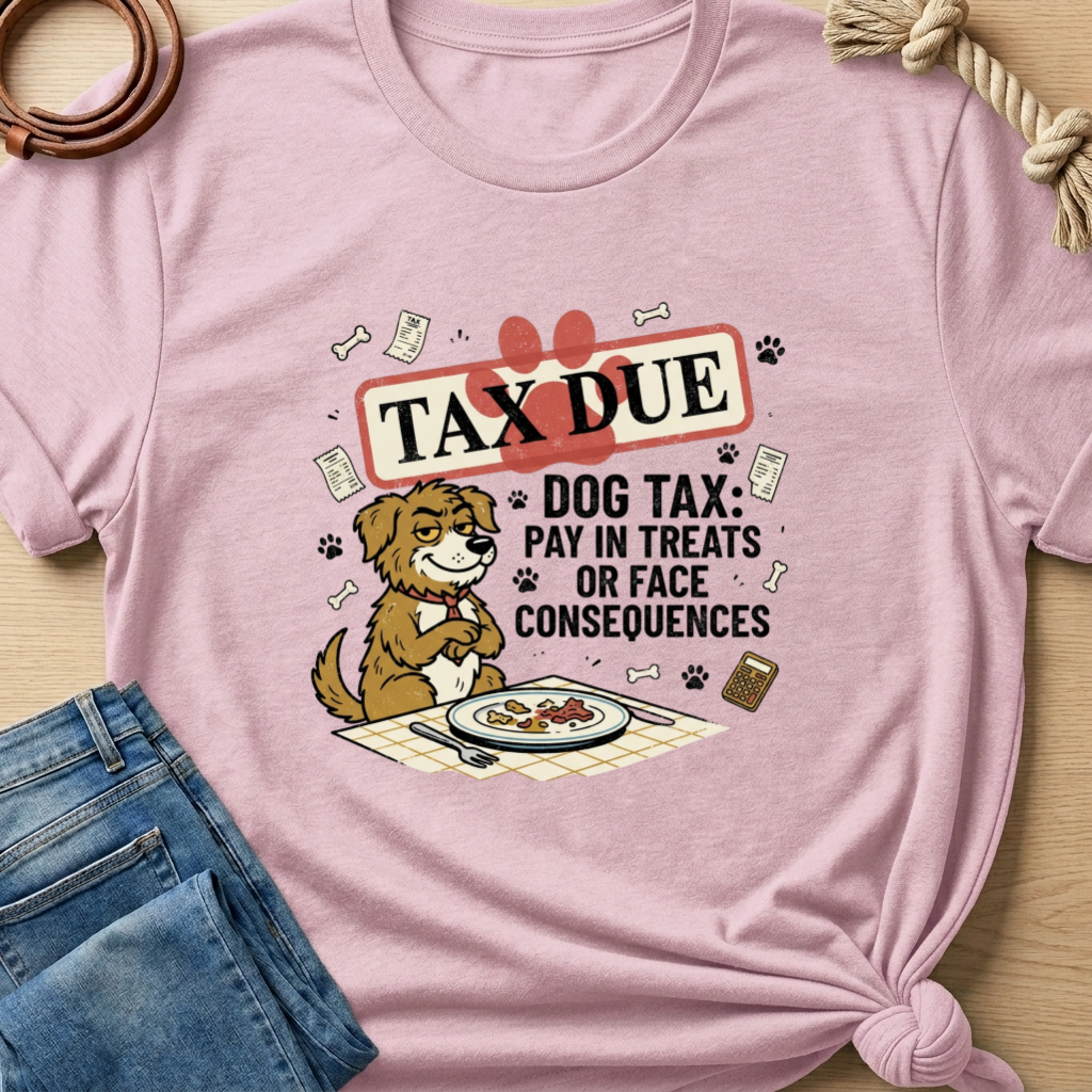 Tax due T-shirt
