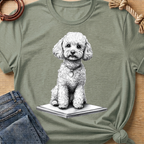 Poodle Pencil Sketch T-shirt