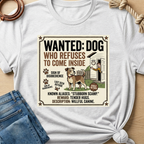 Wanted Dog T-shirt