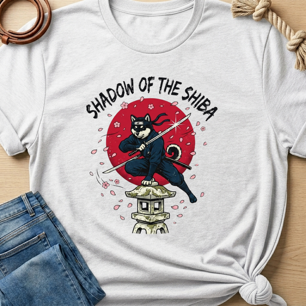 Shadow of the Shiba T-shirt